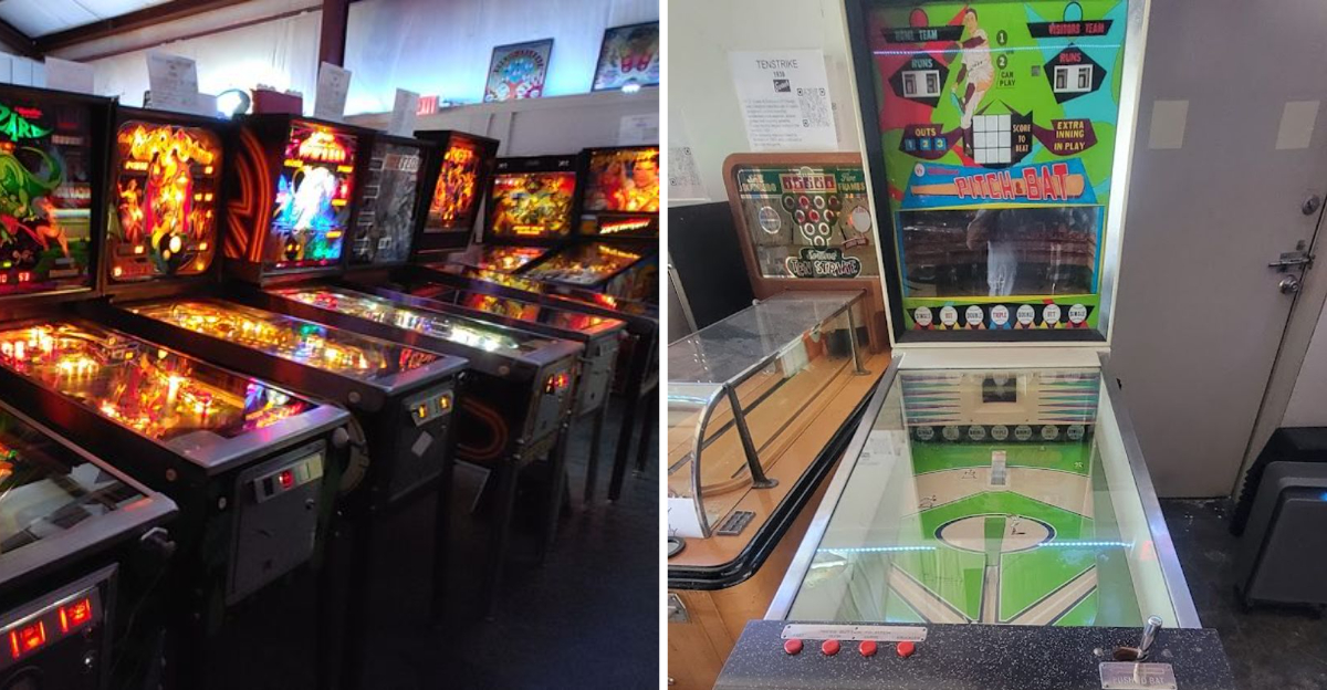 Step Back in Time At Blue Ridges Massive Georgia Pinball Museum - Decor Hint