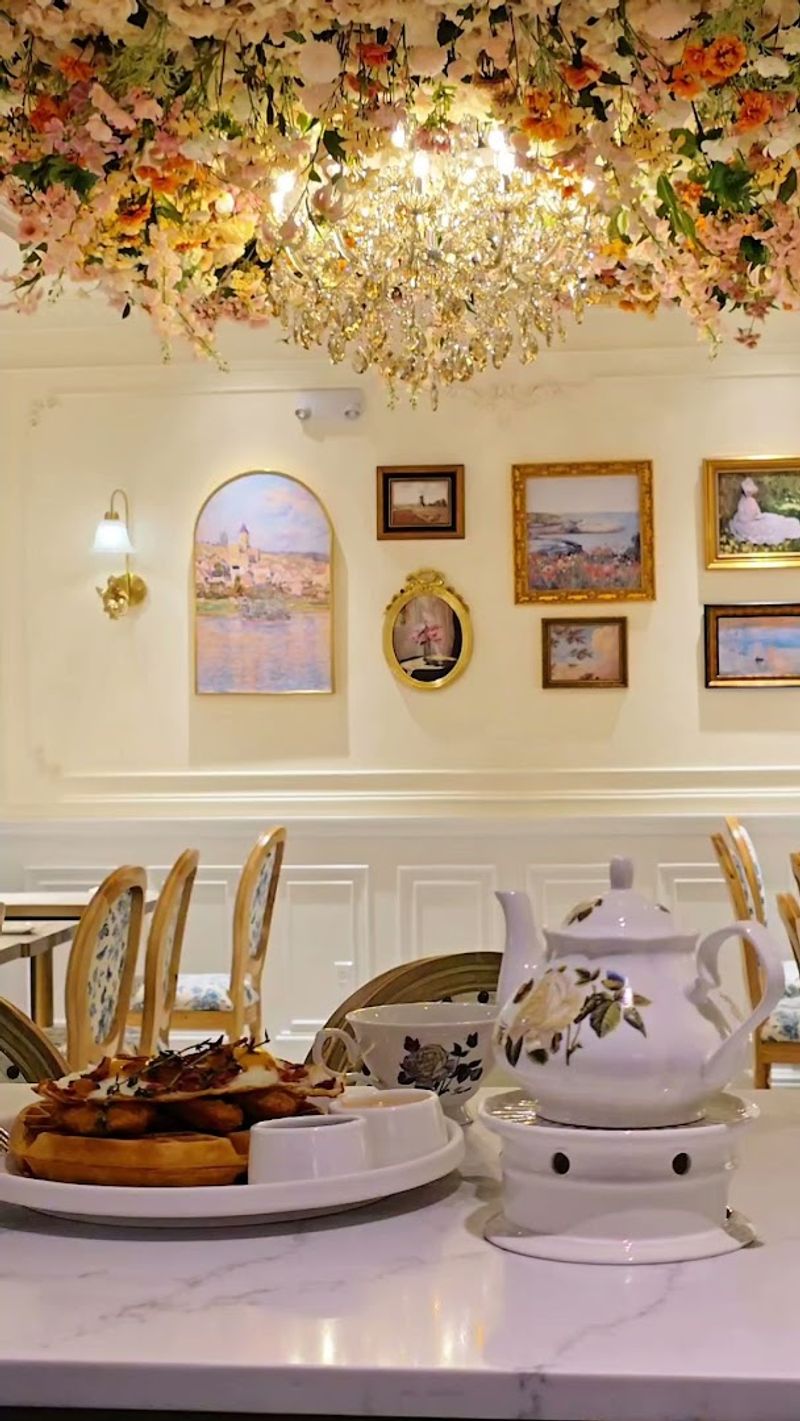 A Crown Street Tea Room With A Dreamy Glow