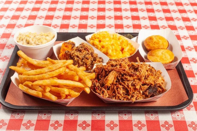 Brisket, Pulled Pork, Ribs, Sausage, And Smoked Chicken