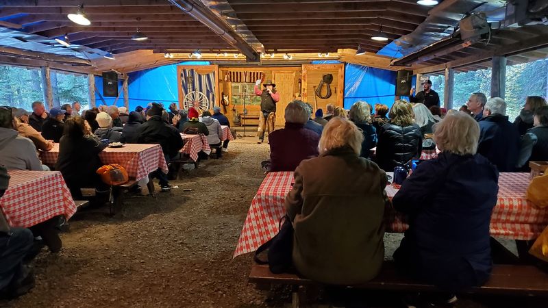 Live Music And Cowboy Entertainment Under The Wyoming Sky