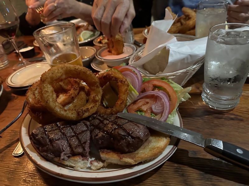 Filet Mignon And Prawns