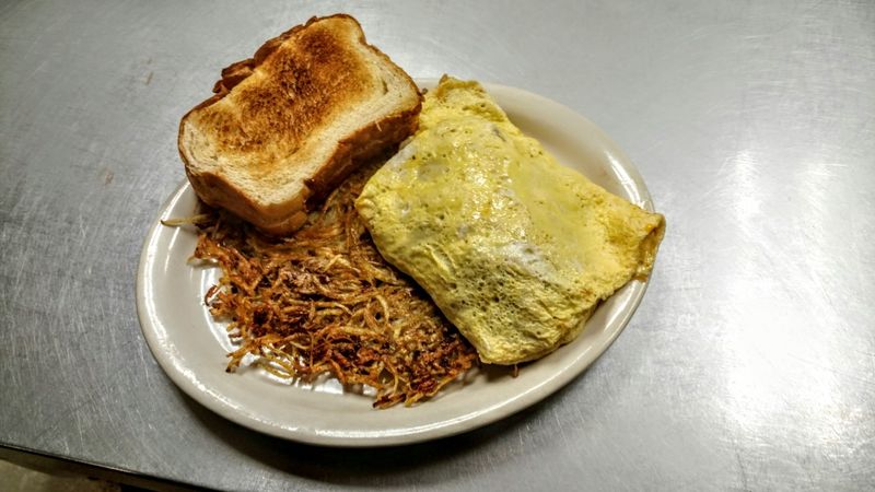 Fresh Shredded Hashbrowns Cooked Golden Brown