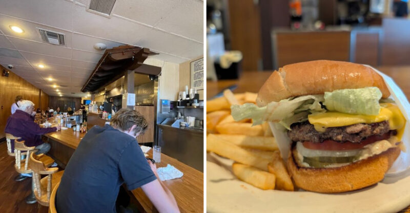 The Best Oversized Cheeseburgers In California Can Be Found At This No-Frills Restaurant