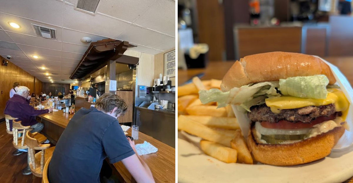 The Best Oversized Cheeseburgers In California Can Be Found At This No Frills Restaurant - Decor Hint