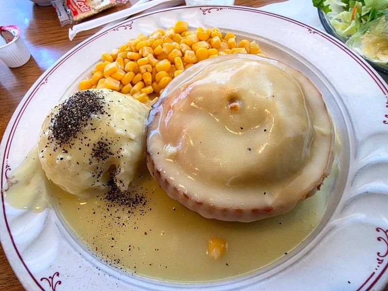 Delicious Full Dinner That Comes With Every Pie