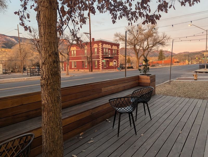 Once You Find This Independent Colorado Cafe It Becomes Very Hard To Walk Past Without Stopping - Decor Hint A Neighborhood Built This Place