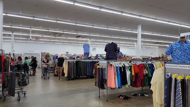 A Busy Community Shopping Scene