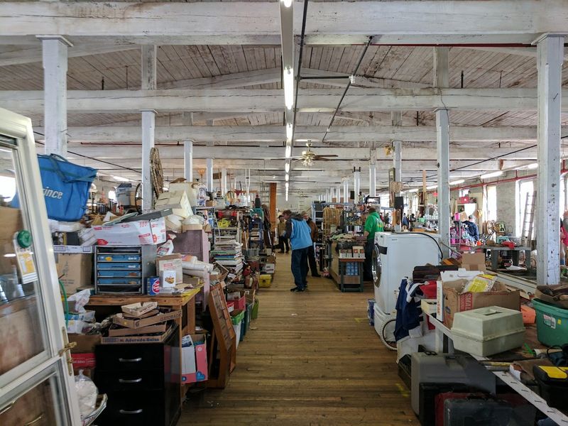 A Giant Mill-Turned-Market In Jewett City