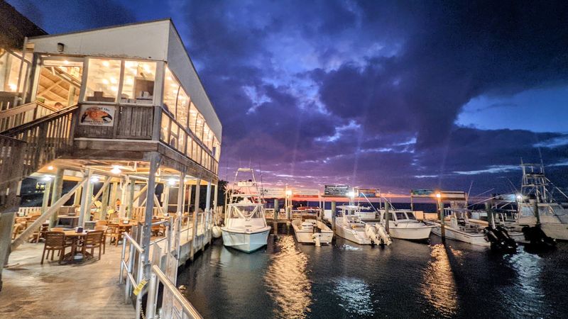 Eating Outside With The Gulf As Your Dining Room