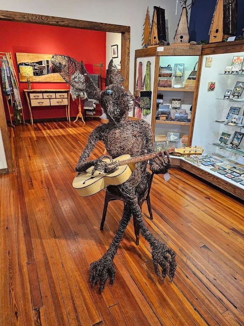 Giant Wire Hare Sculptures