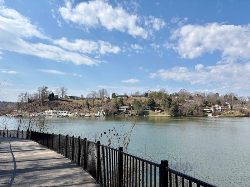 Lake Hickory Scenery From A Walkable Overwater Path