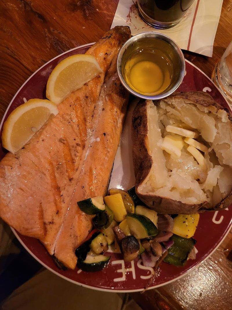 Fresh Idaho Trout And Ribs Round Out The Menu