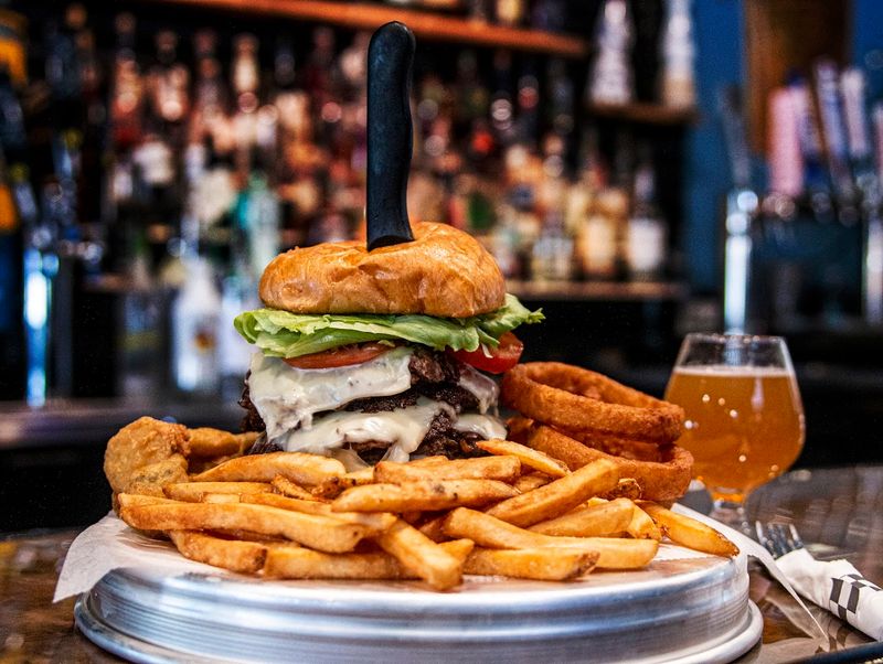 The Juiciest Burgers At This Connecticut Tavern Are Bigger Than You Can Imagine - Decor Hint The Smash Burger That Means Business