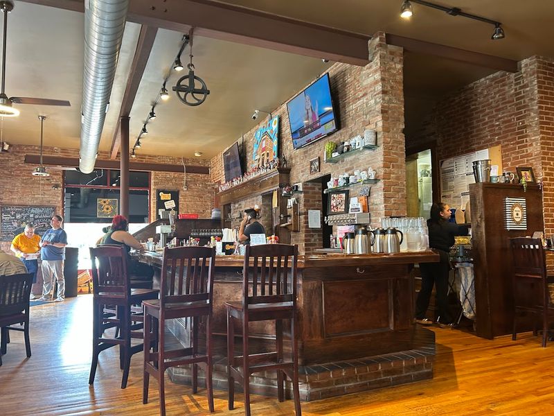 The Cozy Brick Interior That Feels Like Somebody's Kitchen