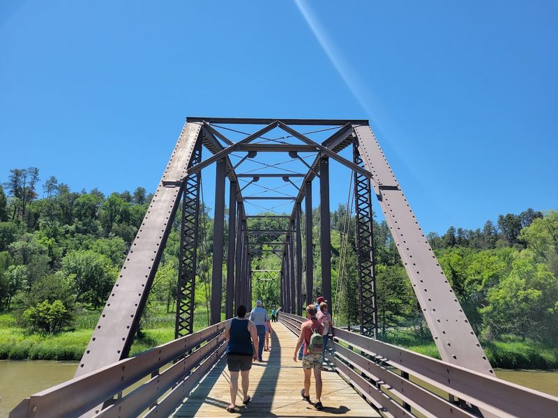 This Small But Stunning State Park In Nebraska Is Too Beautiful To Keep Secret - Decor Hint A Historic Iron Bridge Crosses The River To The Falls