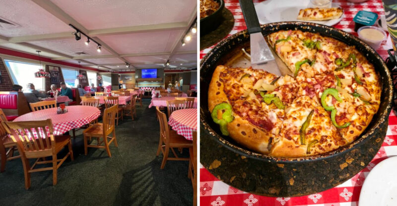 The Only Pizza Hut Classic Left In Pennsylvania Still Has The Nostalgic Dine-In Experience People Miss