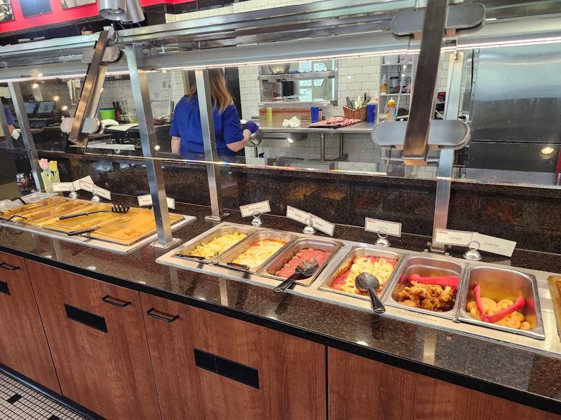 Must-Try Nebraska Buffet Where The Dessert Table Steals The Show From The Entrees - Decor Hint The Pasta Bar Brings Comfort-Food Depth To The Spread