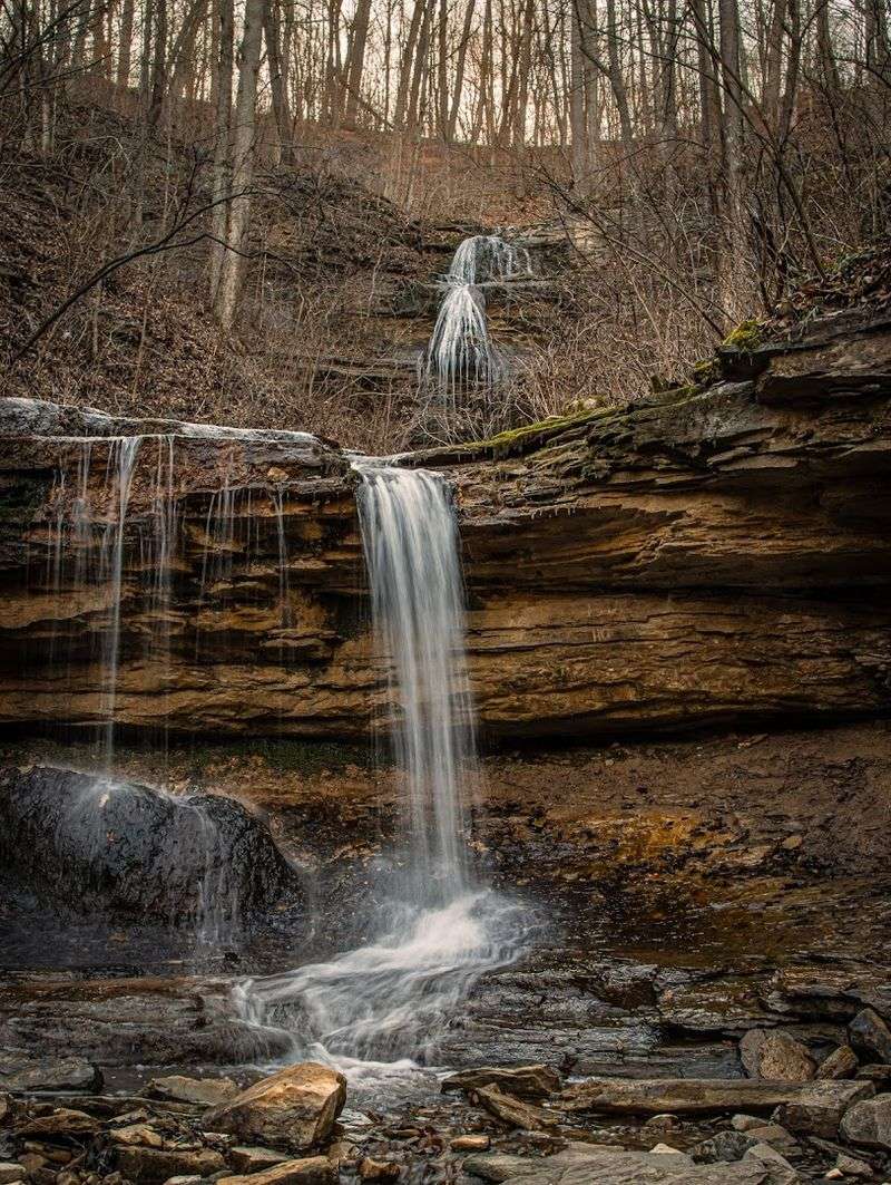 Tioga Falls Up Close