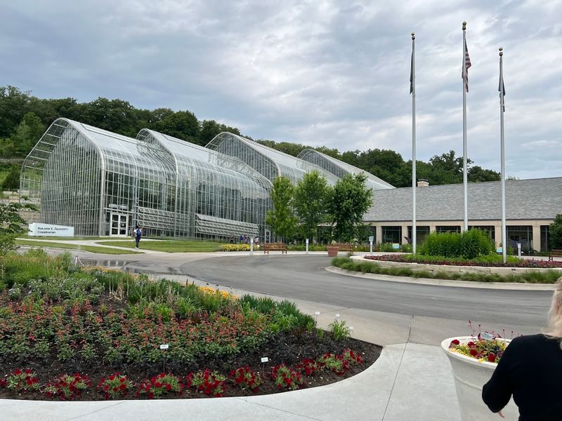 The Marjorie K. Daugherty Conservatory Is A Tropical Escape Inside A Glass Structure