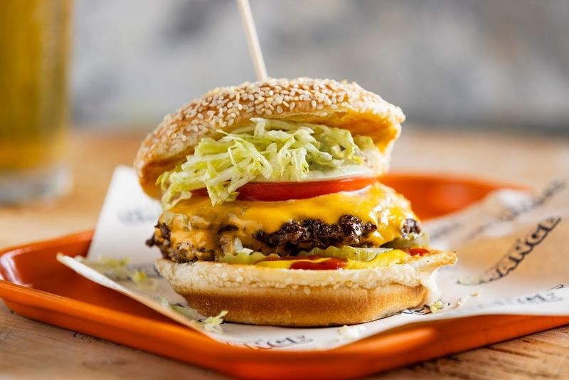 The Famous Foothills Smash Burger