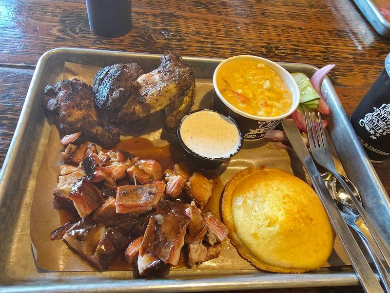This Minnesota BBQ Spot Serves A Huge Meal For Just $12.99 - Decor Hint The Cornbread Muffin Tops That Regulars Keep Ordering