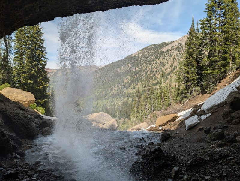 Wind Cave Falls Waterfall