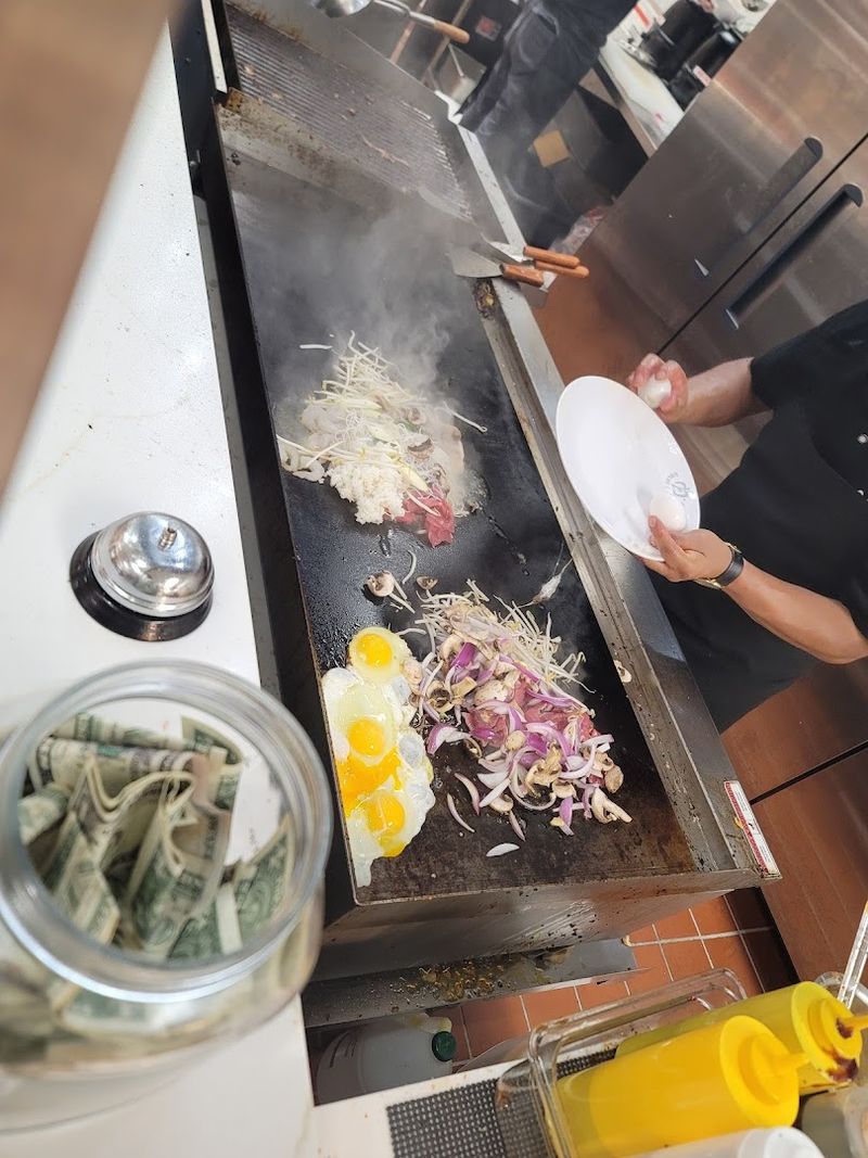 Live Hibachi Grill Station Which Changes Everything
