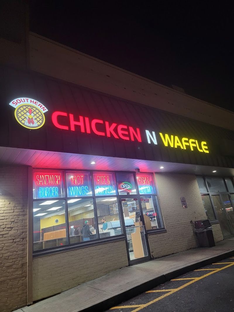 This Hidden Connecticut Spot Serves The Tastiest Chicken And Waffles Of Your Life - Decor Hint The Late-Night Hours That Make It Even Better