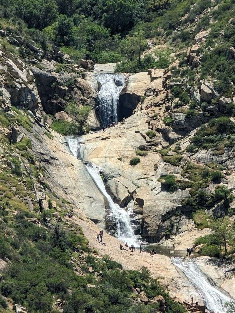 The Gorgeous Three-Tiered Waterfall System
