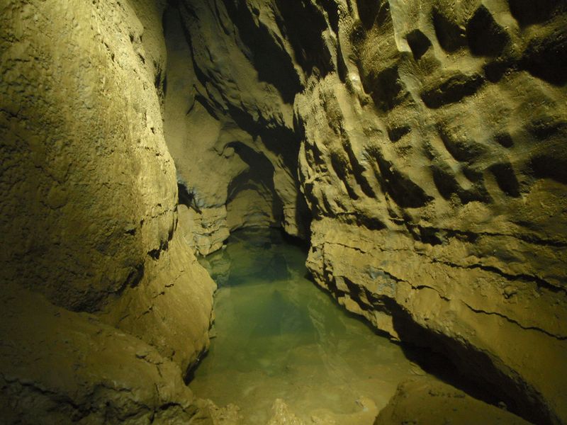The Underground Waterfall Route