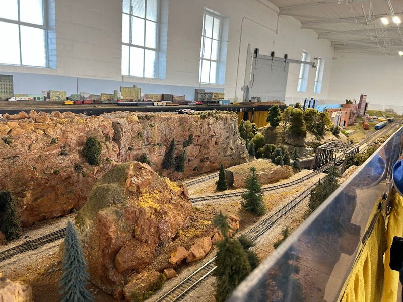 Model Trains And Museum Exhibits