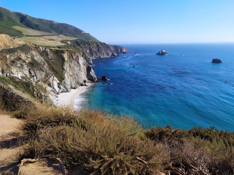 California Highway 1 Through Cambria, Cayucos, And Morro Bay