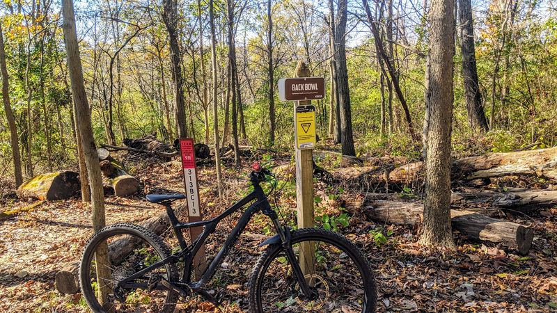 Devou Park Hiking/Biking Trailhead