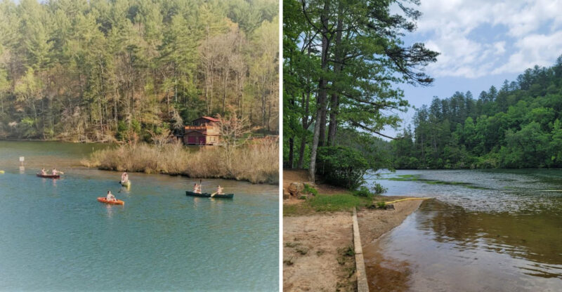 These Quiet Georgia Towns Deliver Lake Views Combined With Vintage Treasures And Charm