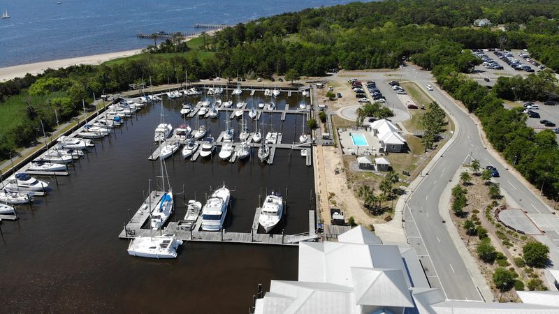 Arriving By Ferry From Deep Point Marina