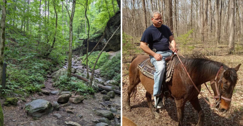This Epic Indiana State Park Offers The Perfect Mix Of Horseback Riding And Canyon Exploration