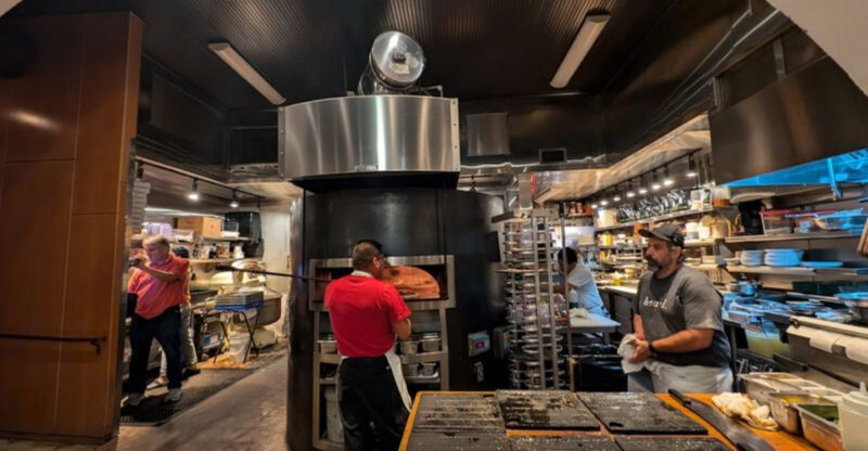 This Famous North Carolina Pizza Spot Prepares Food In A Wood-Fired Oven