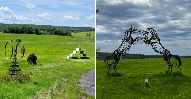 This Fascinating Vermont Art Destination Has More Than 50 Sculptures To Explore