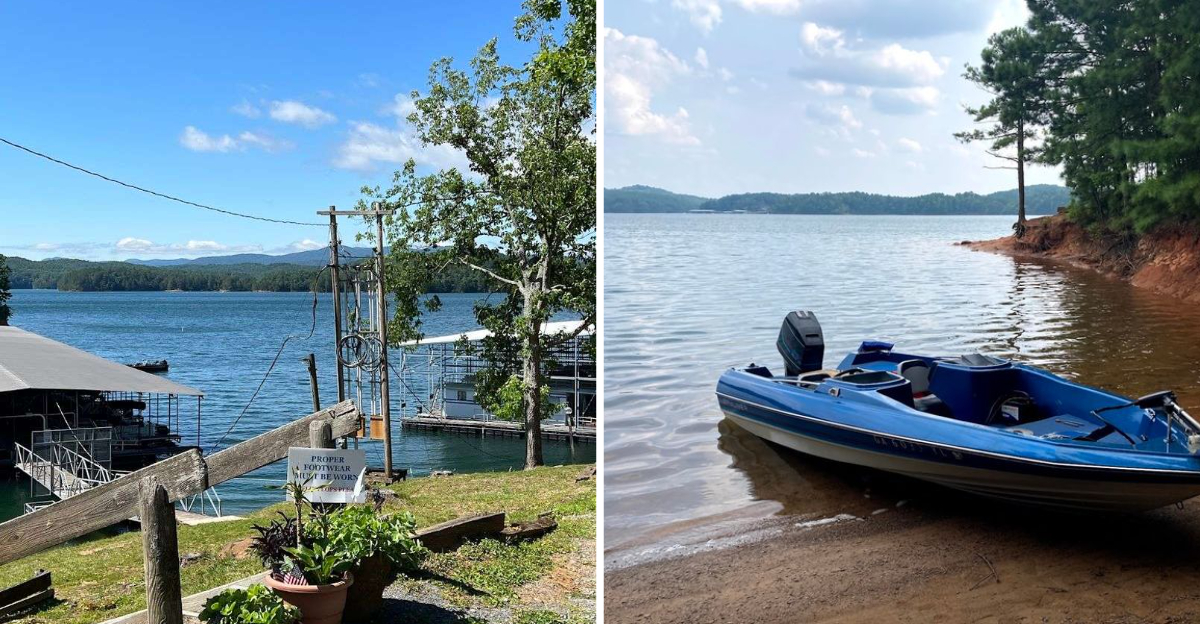 This Georgia Lake Has Incredibly Clear Water That Looks Straight Out Of The Caribbean - Decor Hint