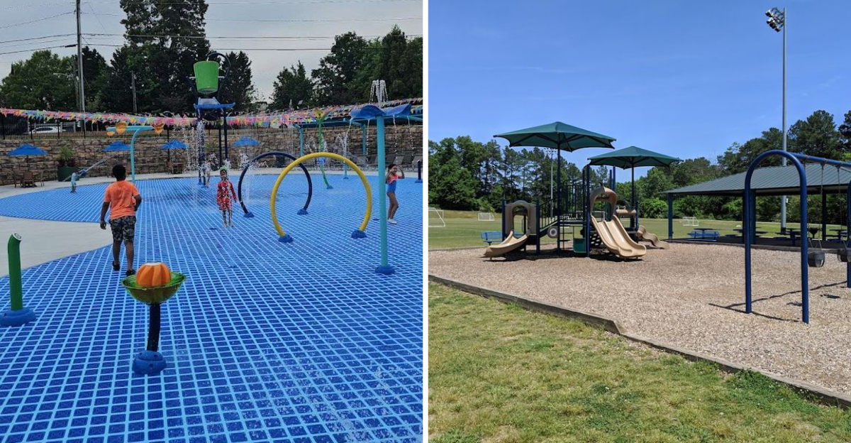 This Georgia Park Features A Splash Pad And Playground Kids Do Not Want To Leave 2 - Decor Hint