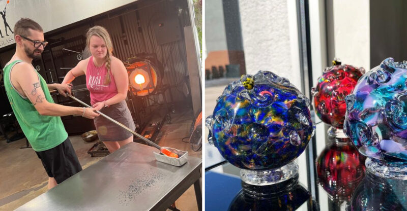 This Idaho Glass Studio Lets You Create Your Own Masterpiece