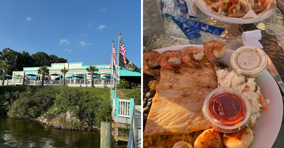 This Lakefront North Carolina Eatery Serves Comfort Food With Beautiful Water Views - Decor Hint