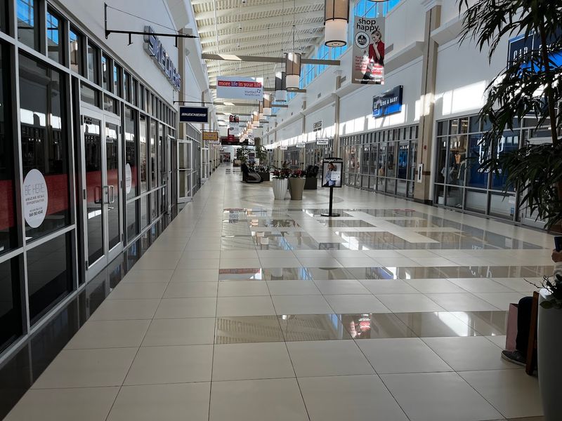 An Indoor Outlet Mall That Actually Earns Its Size