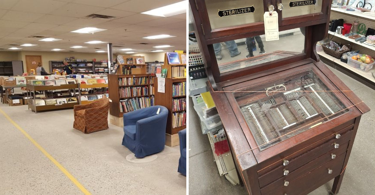 This Massive Michigan Thrift Store Feels Like A Treasure Hunt Waiting To Happen - Decor Hint