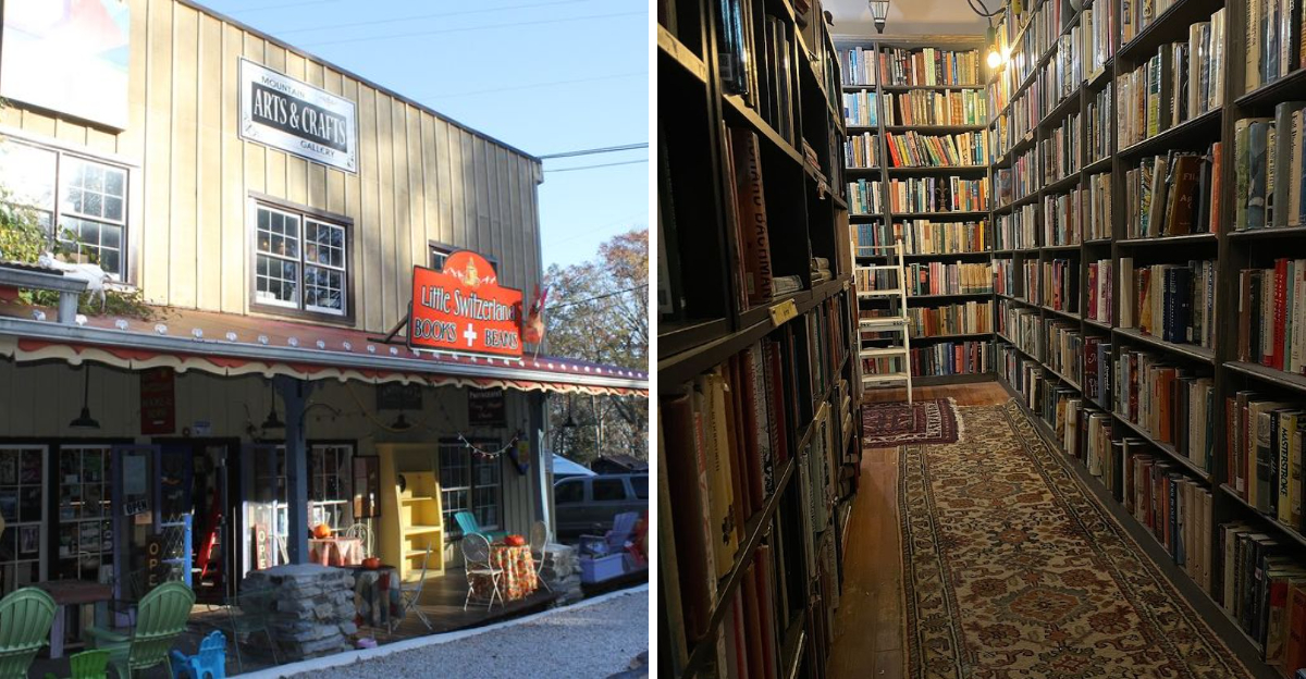 This North Carolina Bookshop Pairs 30000 Books With Fresh Coffee In A Cozy Mountain Setting - Decor Hint