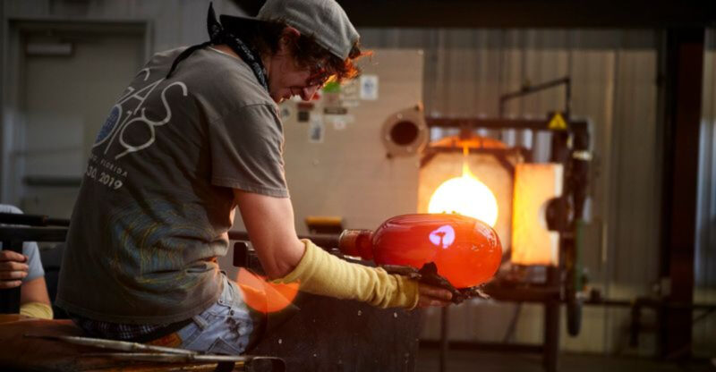 This North Carolina Glass Studio Lets You Create Your Own Masterpiece