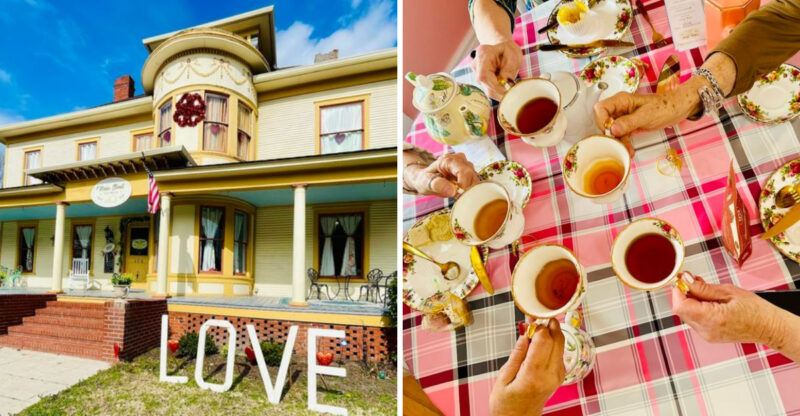 This North Carolina Tea House Blends History With Vintage Charm