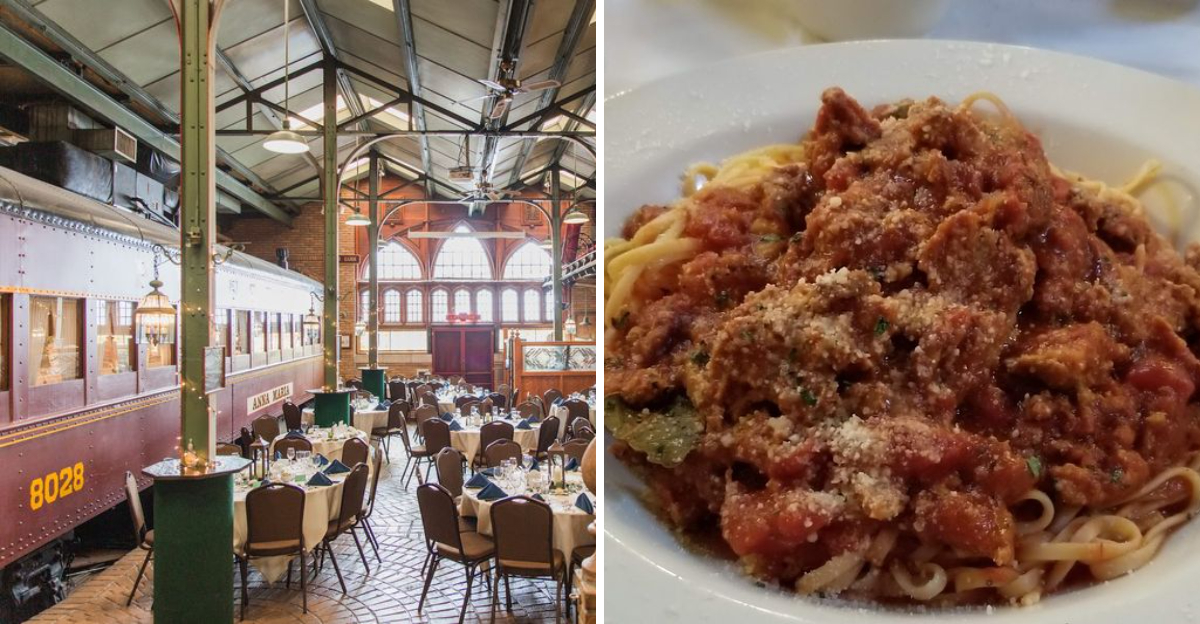 This Old Pennsylvania Train Station Now Serves Pasta In A Real Railroad Dining Car - Decor Hint