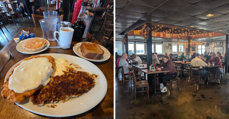 This Old-School Diner In Nebraska Has Chicken Fried Steak Known Throughout The State