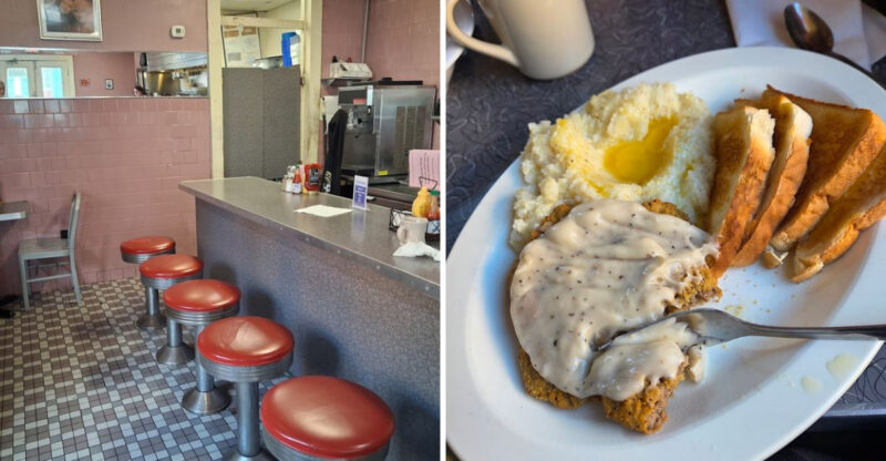This Old-School Louisiana Diner Has Been Getting Its Chicken Fried Steak So Right That Word Spread Far Beyond The Neighborhood